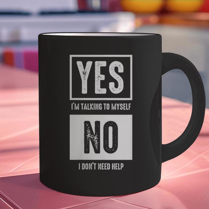 Sarcastic Independent Shopper Introvert Shopping Humor Graphic Print Coffee Mug