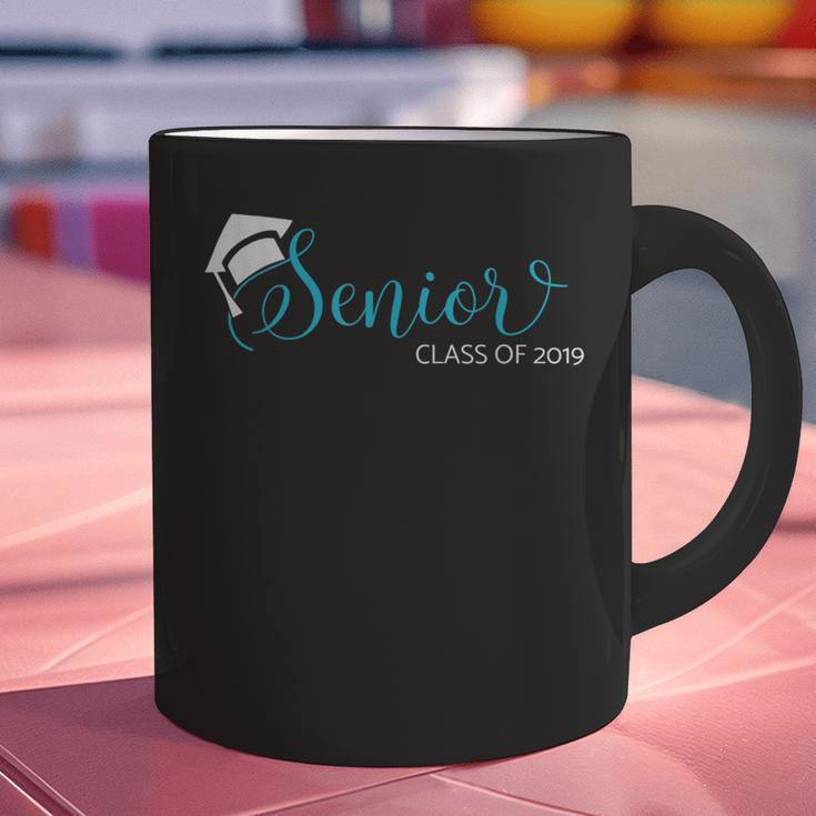 Senior 2019 Shirt Graduation High School College Tee Graphic Print Coffee Mug