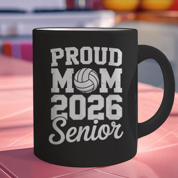 Senior 2026 Volleyball Mom High School Graduation Outfit Graphic Print Coffee Mug