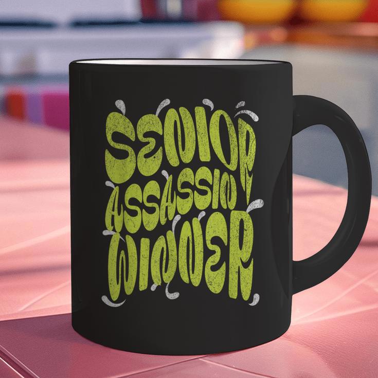 Senior Assassin Winner School Graduation Water Game Graphic Print Coffee Mug