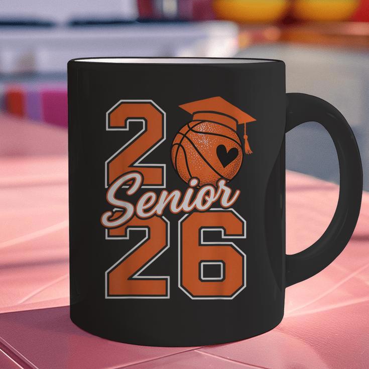 Senior Basketball Class Of 2026 Crew Basketball Graduation Graphic Print Coffee Mug