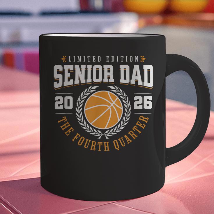 Senior Basketball Dad 2026 The Final Quarter Graphic Print Coffee Mug