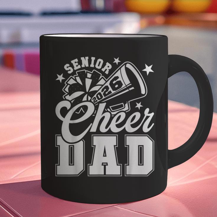 Senior Cheer Dad 2026 Proud Cheerleader Dad Class Of 2026 Graphic Print Coffee Mug