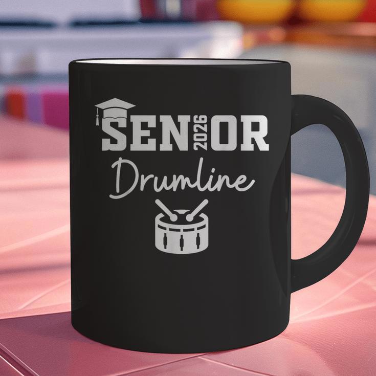 Senior Drumline Class Of 2026 Marching Band Graduation Graphic Print Coffee Mug