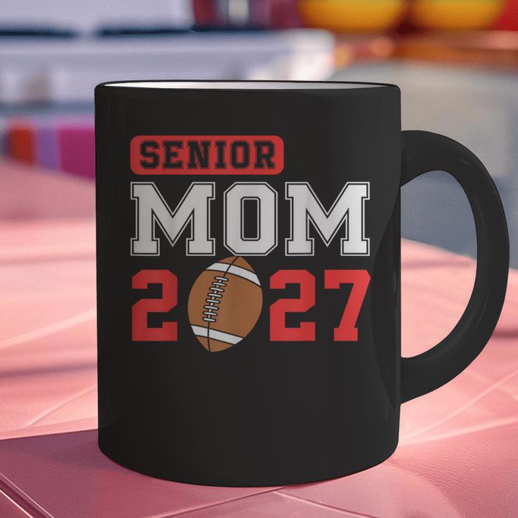 Senior Football Mom 2027 Team Class Of 2027 Graduation Mom Graphic Print Coffee Mug