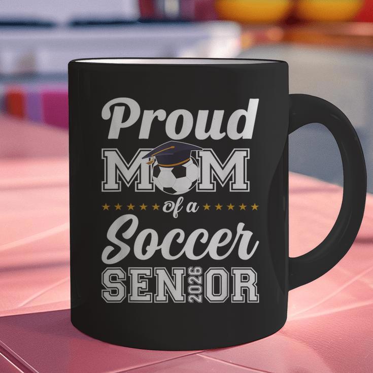 Senior Mom Class Of 2026 Soccer Mom Graduation Graphic Print Coffee Mug