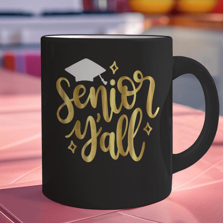 Seniors Y'All 2019 Graduation Tshirt High School College Graphic Print Coffee Mug