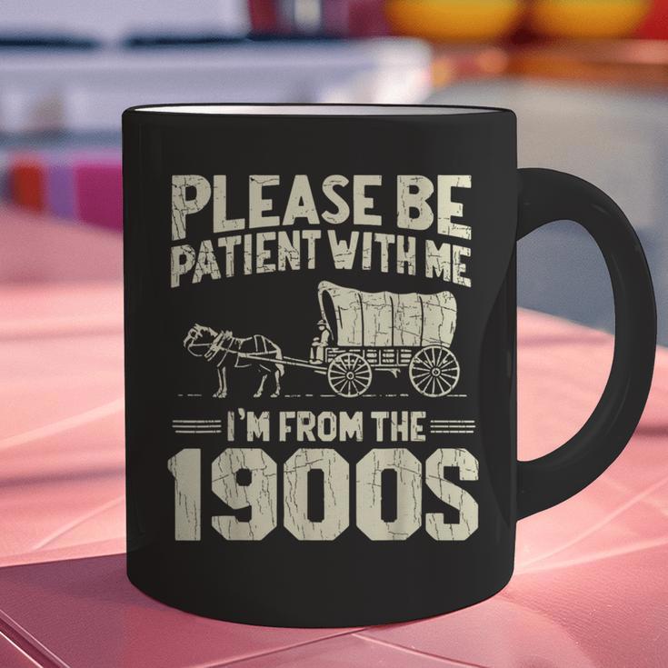 Shirt Please Be Patient I'm From The 1900s Over Graphic Print Coffee Mug Shirt Please Be Patient I'm From The 1900s Over Graphic Print Coffee Mug