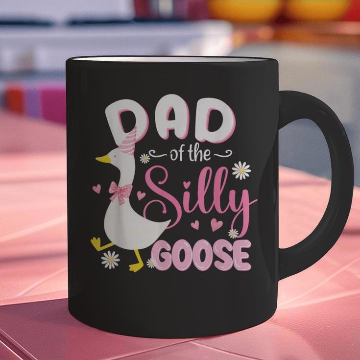 Silly Dad Goose Dad 1st Birthday Family Matching Party Graphic Print Coffee Mug Silly Dad Goose Dad 1st Birthday Family Matching Party Graphic Print Coffee Mug