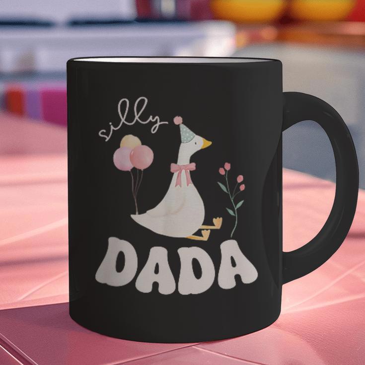 Silly Dada Silly Goose Dad Birthday Family Matching Party Graphic Print Coffee Mug