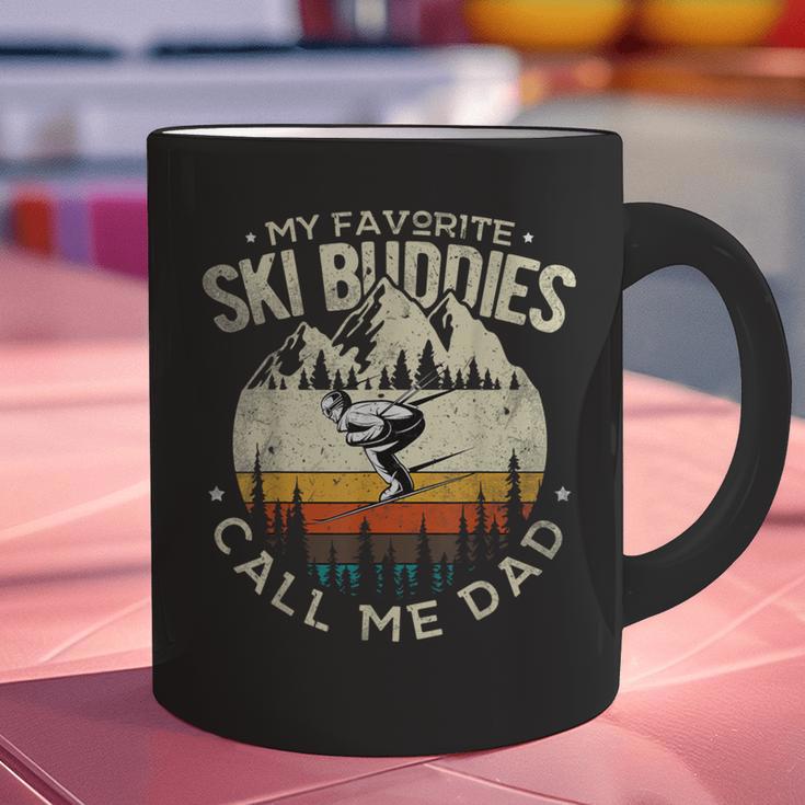 Skier Dad Ski Dad My Favorite Ski Buddies Call Me Dad Ski Graphic Print Coffee Mug