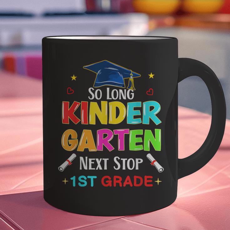 So Long Kindergarten Graduation 2025 Graduate 1st Grade Graphic Print Coffee Mug