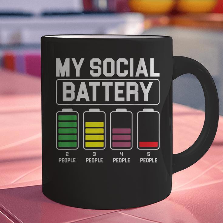 My Social Battery Introverted Low Energy Antisocial Graphic Print Coffee Mug My Social Battery Introverted Low Energy Antisocial Graphic Print Coffee Mug
