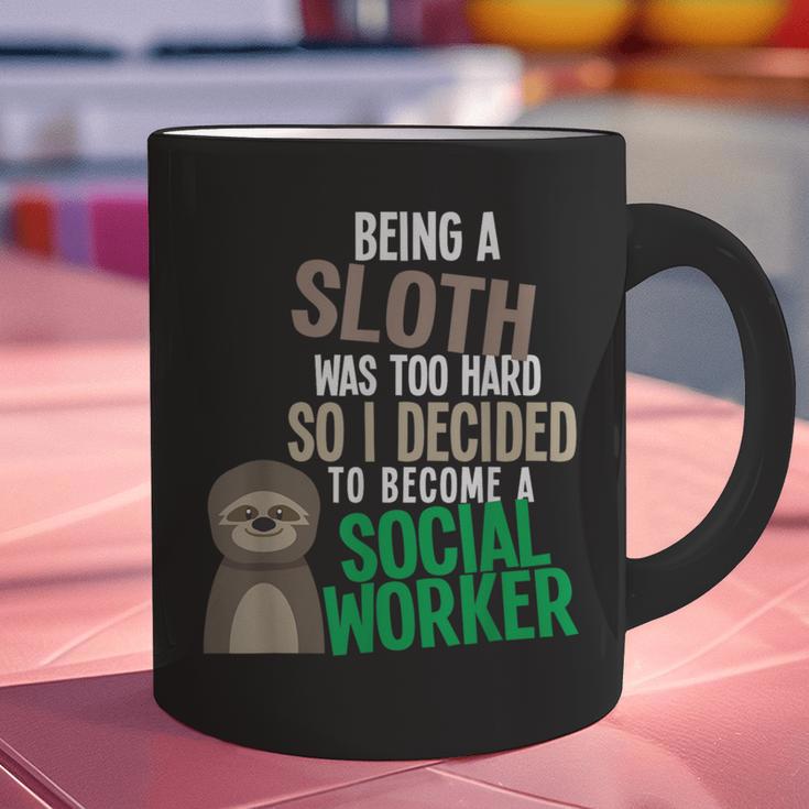 Social Work Student Masters Degree Graduation Graphic Print Coffee Mug