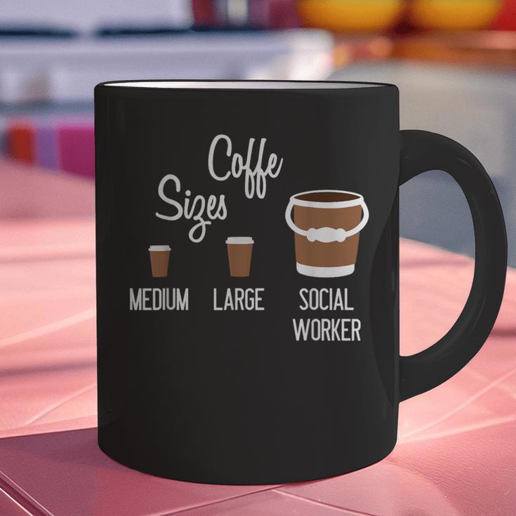 Social Work s Coffee Graduation Social Worker Graphic Print Coffee Mug