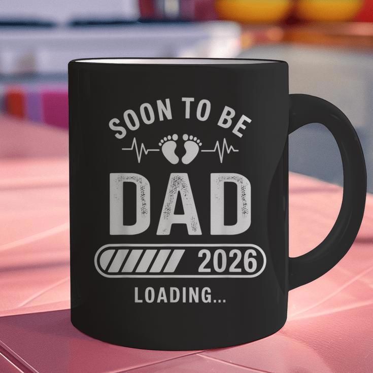 Soon To Be Dad 2026 Loading Graphic Print Coffee Mug