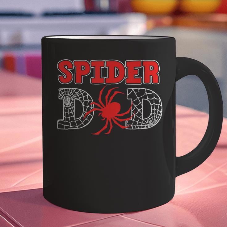 Spider Dad Spidey Birthday Family Matching Kid Daddy Spiders Graphic Print Coffee Mug