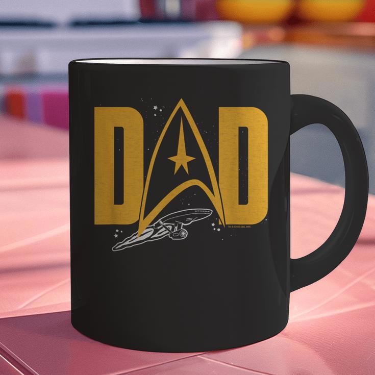 Star Trek Starfleet Dad Graphic Print Coffee Mug Star Trek Starfleet Dad Graphic Print Coffee Mug