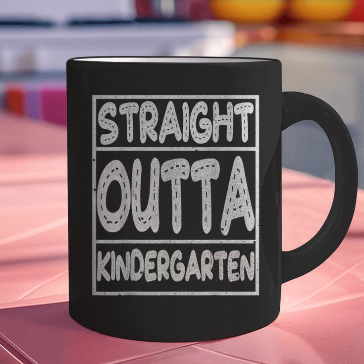 Straight Outta Kindergarten Shirt Great Graduation Idea Graphic Print Coffee Mug