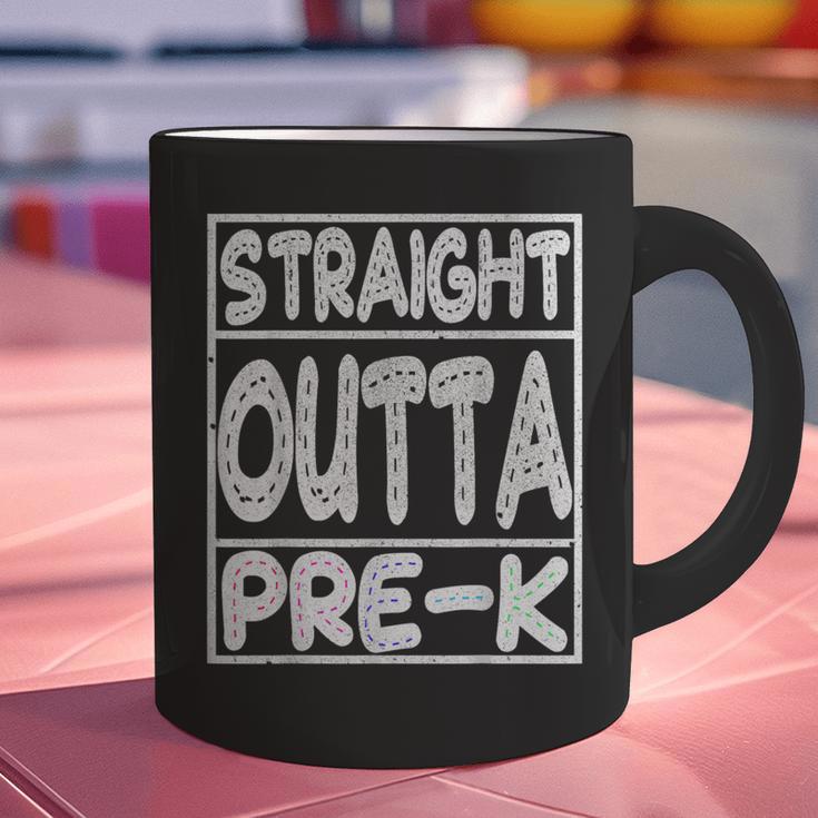 Straight Outta Pre-K Shirt Great Graduation Preschools Graphic Print Coffee Mug