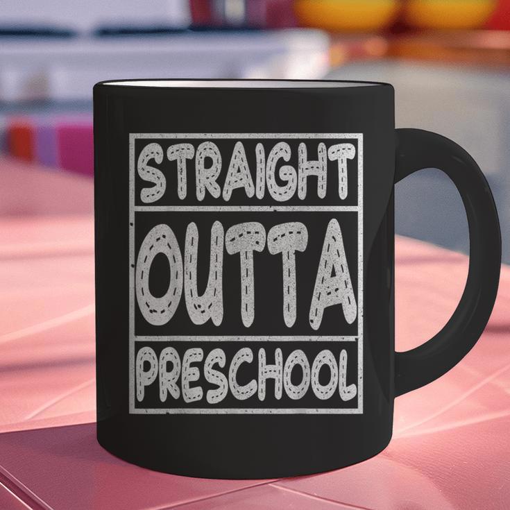 Straight Outta Preschool Shirt Graduation Idea Graphic Print Coffee Mug