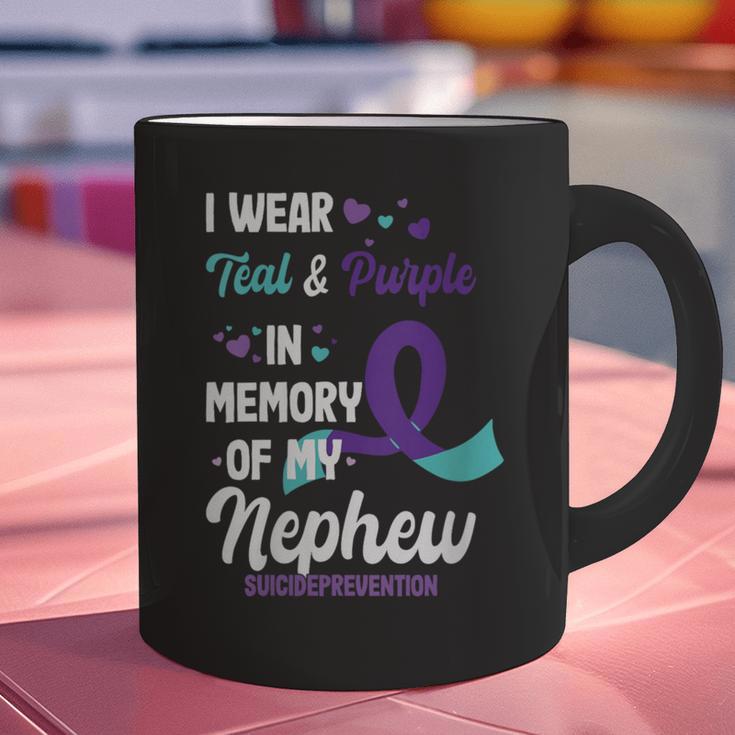 Suicide Prevention Awareness In Memory Of Nephew Graphic Print Coffee Mug Suicide Prevention Awareness In Memory Of Nephew Graphic Print Coffee Mug