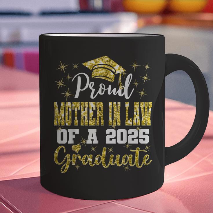 Super Proud Mother In Law Of 2025 Graduate Graduation Family Graphic Print Coffee Mug