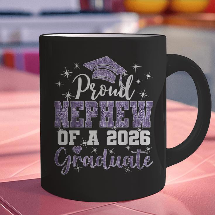 Super Proud Nephew Of 2026 Graduate Senior Graduation Family Graphic Print Coffee Mug