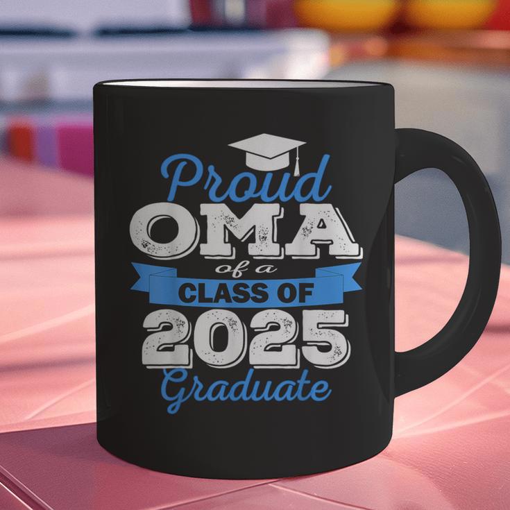 Super Proud OMA Of 2025 Graduate Senior Graduation Family Graphic Print Coffee Mug