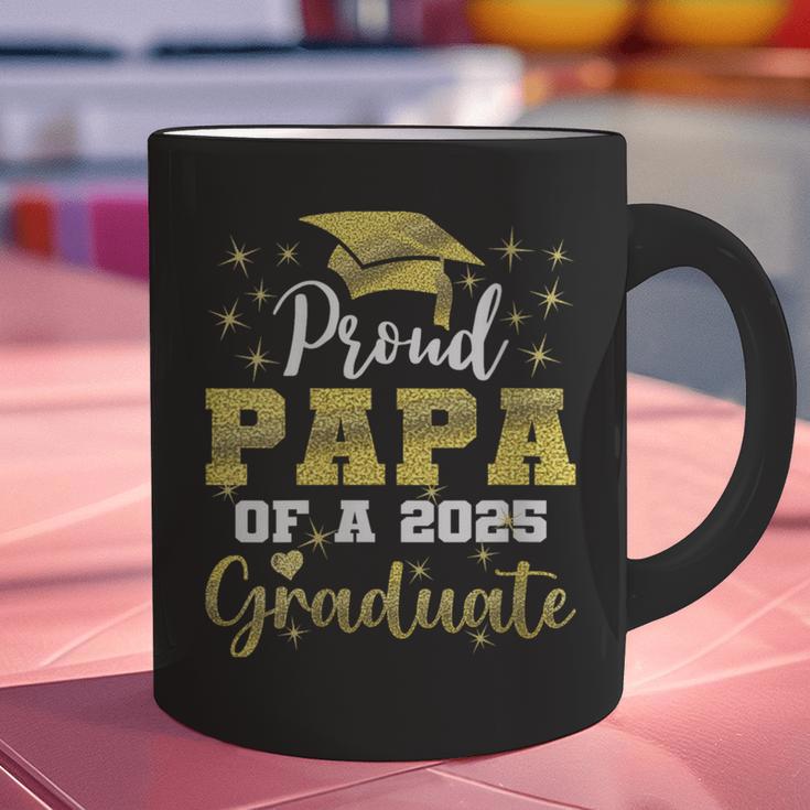 Super Proud Papa Of 2025 Graduate Senior Graduation Family Graphic Print Coffee Mug