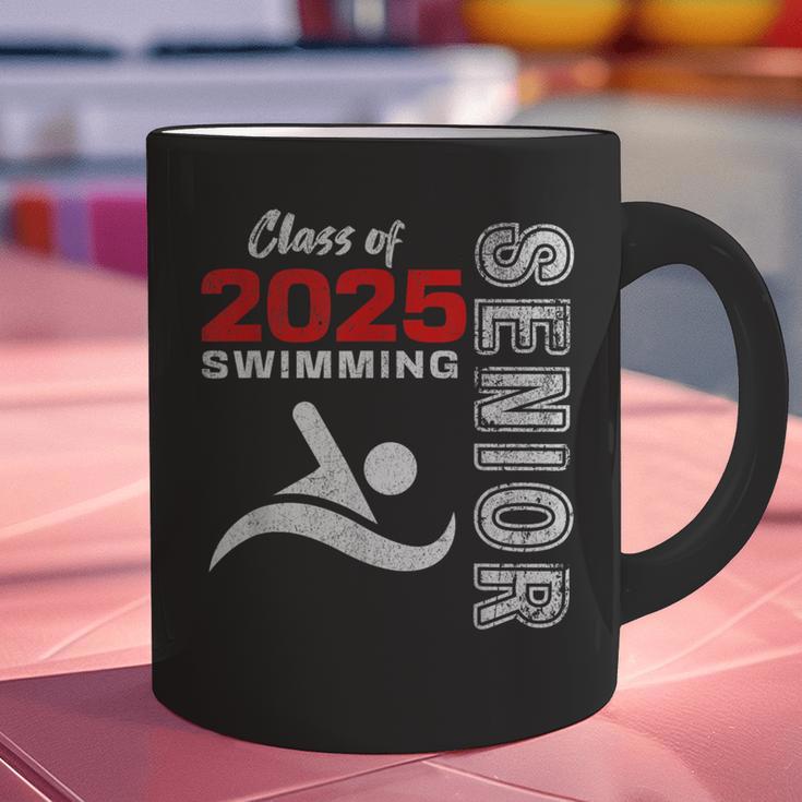 Swimming Team Senior Class Of 2025 Graduation 2025 Graphic Print Coffee Mug