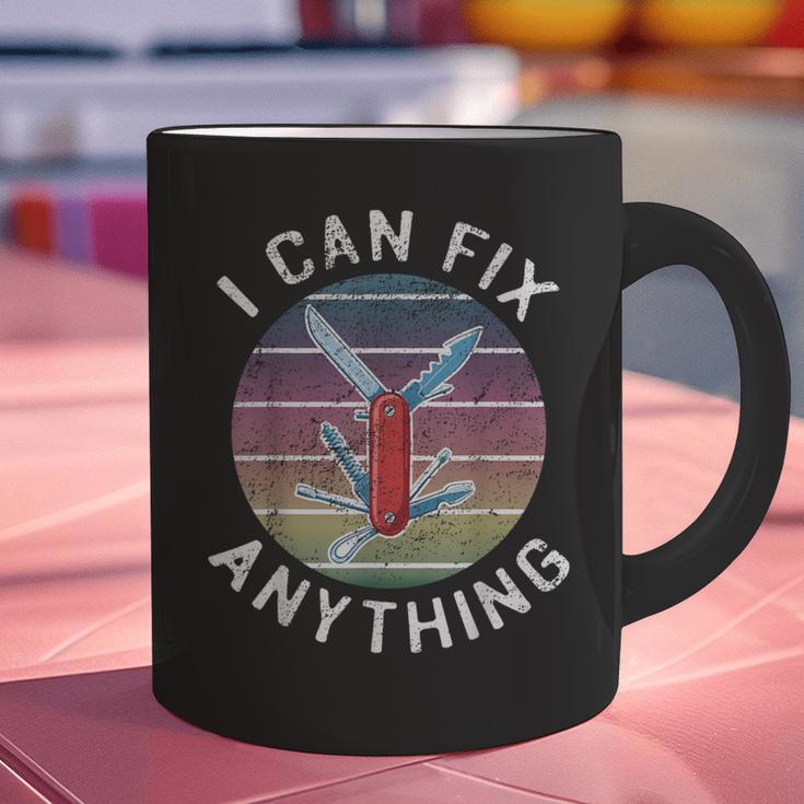 Swiss Army Knife DIY Dad Fathers Day Fix Anything Handyman Graphic Print Coffee Mug