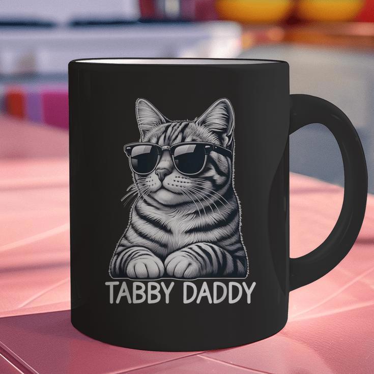 Tabby Daddy Cat Dad Graphic Grey Tabby Cat Lover Graphic Print Coffee Mug Tabby Daddy Cat Dad Graphic Grey Tabby Cat Lover Graphic Print Coffee Mug