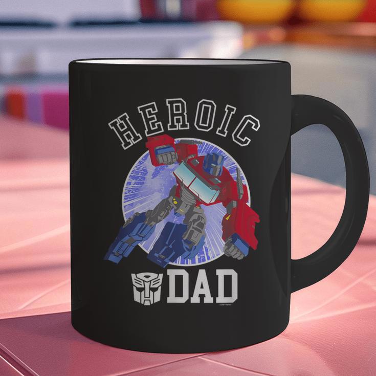 Transformers Father's Day Optimus Prime Heroic Dad Vintage Graphic Print Coffee Mug Transformers Father's Day Optimus Prime Heroic Dad Vintage Graphic Print Coffee Mug