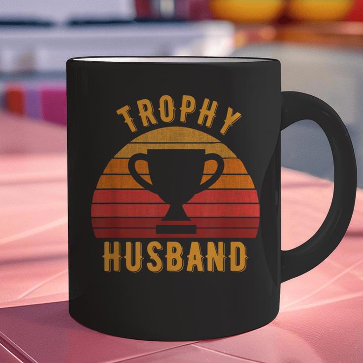 Trophy Husband For Cool Father Or Dad Graphic Print Coffee Mug