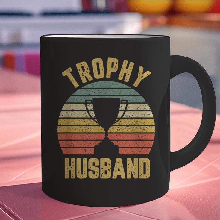 Trophy Husband For Cool Father Or Dad Graphic Print Coffee Mug