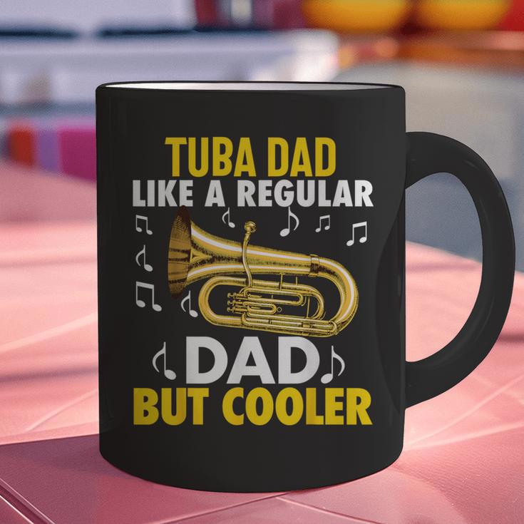 Tuba Player Men Dad Grandpa Marching Band Brass Tubist Graphic Print Coffee Mug