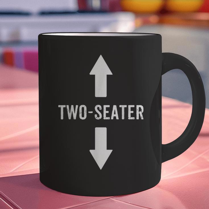 Two Seater Shirt For Men 2 Seater Dad Graphic Print Coffee Mug