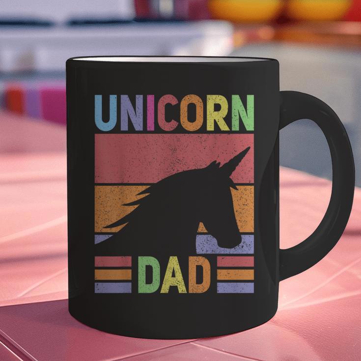 Unicorn Birthday Outfit Dad Unicorn Costume Bday Dad Unicorn Graphic Print Coffee Mug