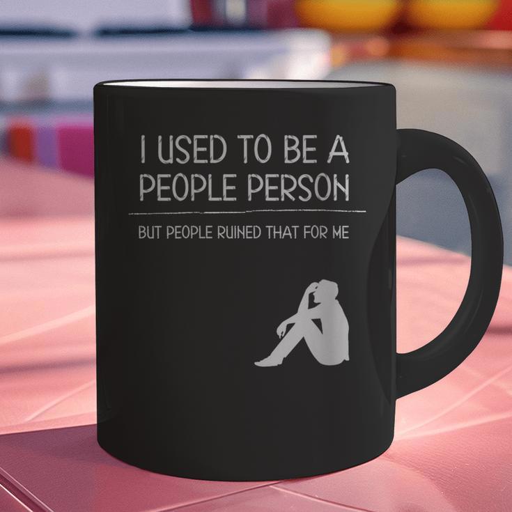 I Used To Be A People Person Introvert Graphic Print Coffee Mug I Used To Be A People Person Introvert Graphic Print Coffee Mug