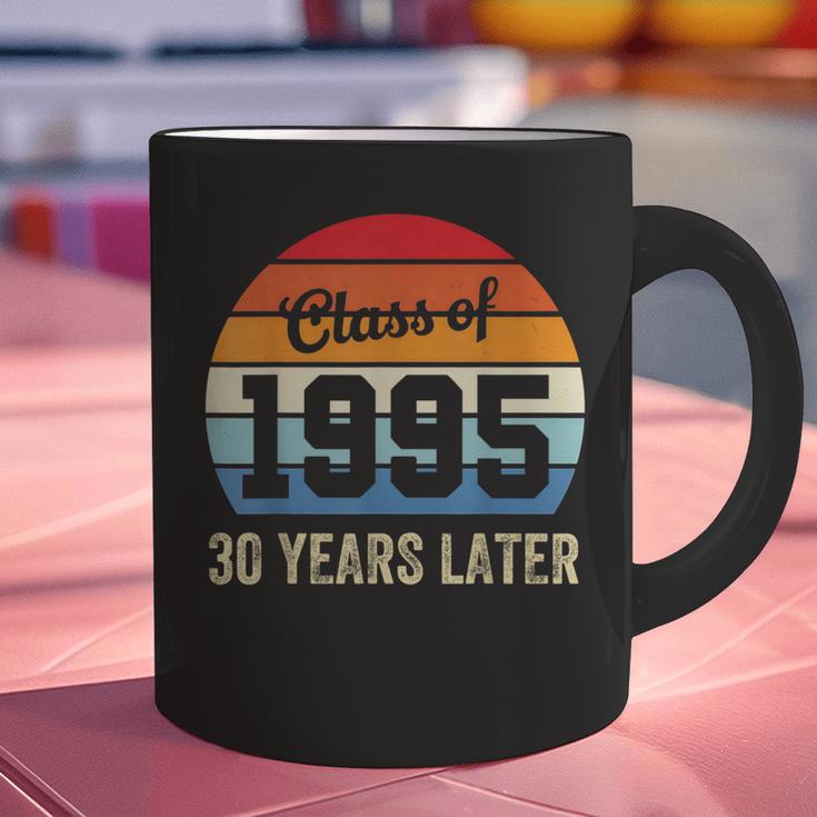 Vintage Class Of 1995 30 Years Later Reunion 30th Graduation Graphic Print Coffee Mug