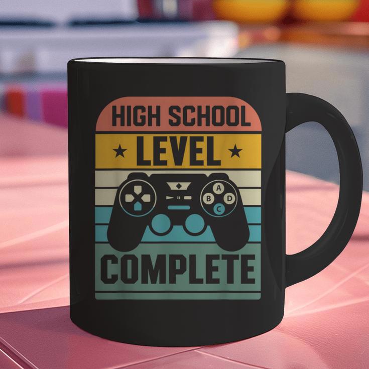 Vintage Class Of 2024 High School Graduation Student Graphic Print Coffee Mug