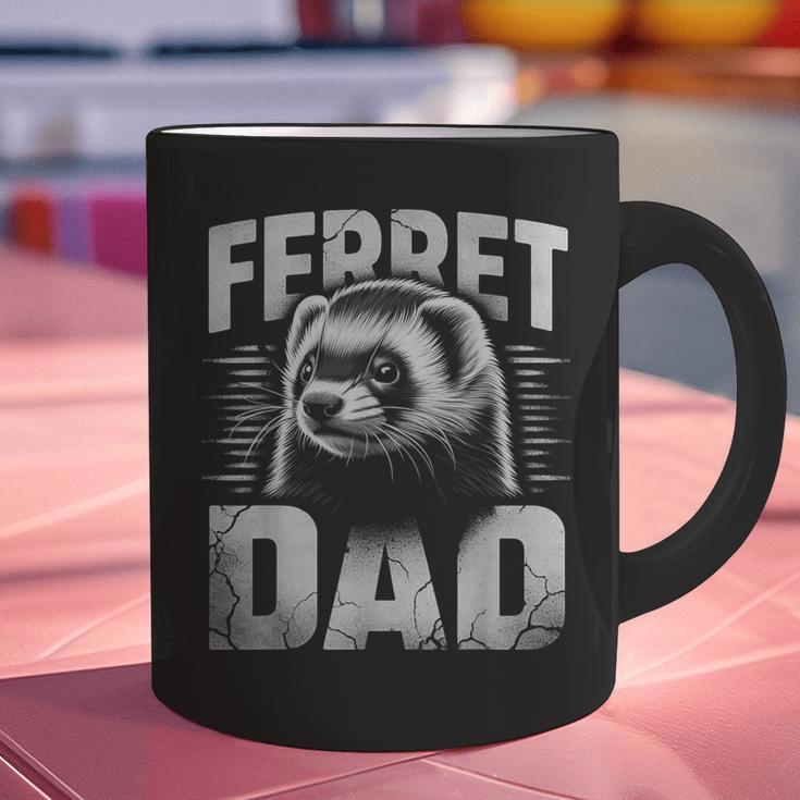 Vintage Ferret Dad Ultimate Pet Lover Ferret Owner Graphic Print Coffee Mug