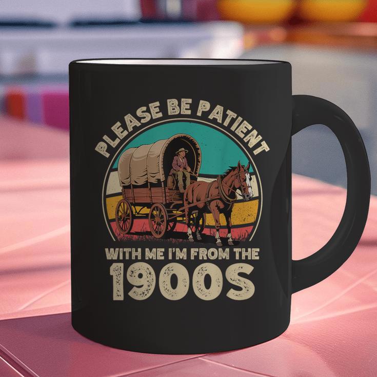 Vintage Please Be Patient I'm From The 1900s Men Women Graphic Print Coffee Mug