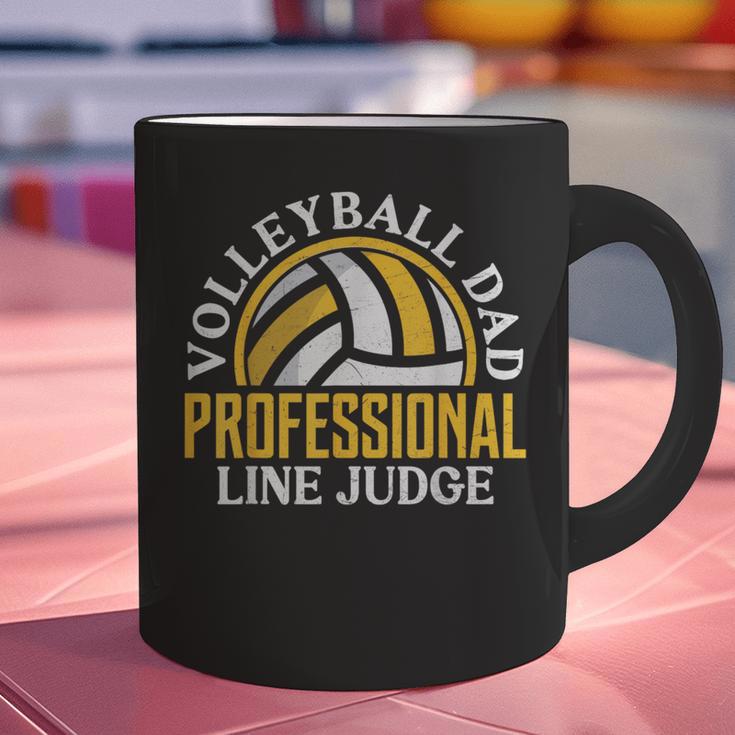 Volleyball Dad Professional Line Judge Volleyball Dad Graphic Print Coffee Mug