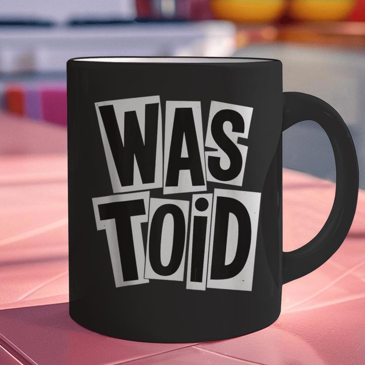 Wastoid 80s Slang Retro Teen Quote Gen X Nostalgia Graphic Print Coffee Mug