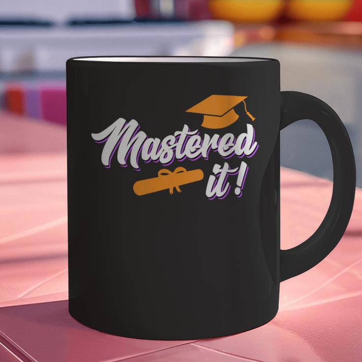 Women's Master Graduation 2026 Mastered It Master's Degree Graphic Print Coffee Mug