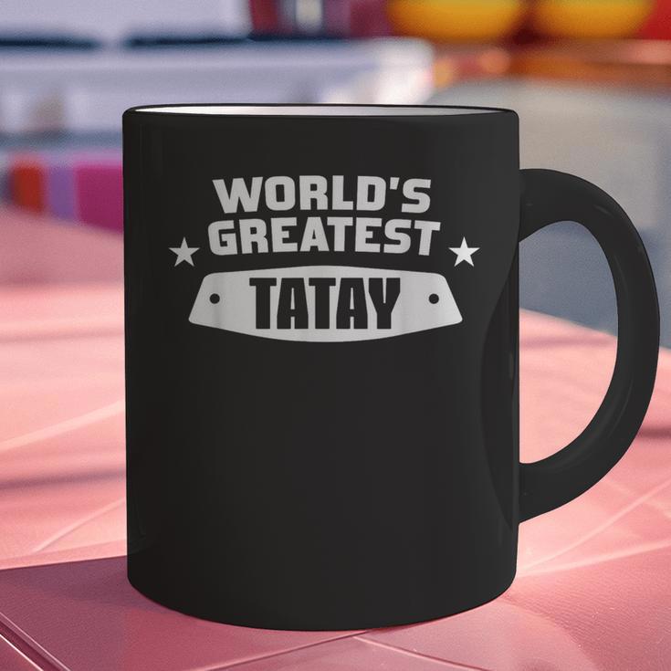 World's Greatest Tatay Shirt Filipino Dad Graphic Print Coffee Mug
