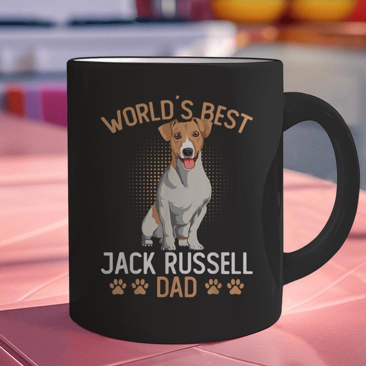 World´s Best Jack Russell Terrier Dad Dog Owner Men Graphic Print Coffee Mug