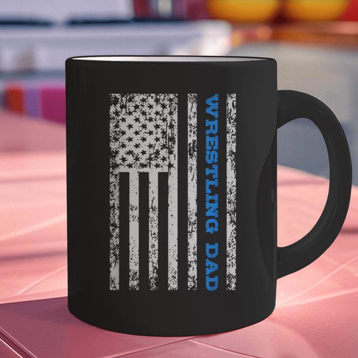 Wrestling Dad Graphic Print Coffee Mug
